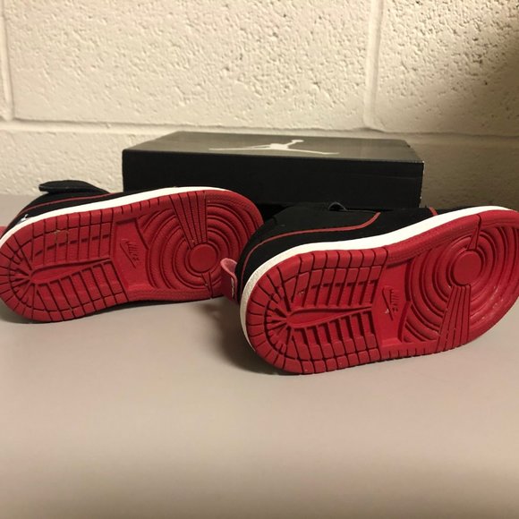 JORDAN 1 FLIGHT 2 BT BABY SNEAKERS, SIZE 7C/ EUC - Picture 6 of 7